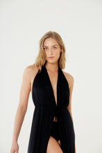 Carica l&#39;immagine nel visualizzatore di Gallery, Image 05: Blueman Vestito Da Spiaggia Vestido Saida Duo Liso Preto Mistica
