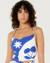 Carica l&#39;immagine nel visualizzatore di Gallery, Blusa Top Cropped Degage Cerise
