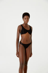 Bottom Wavy Shine Preto
