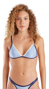 Top Dance Liso Azul