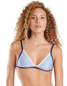 Top Dance Liso Azul