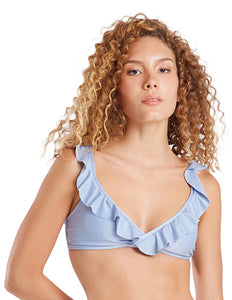 Top Hula Azul
