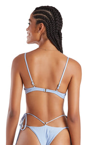Top Pepe Liso Azul