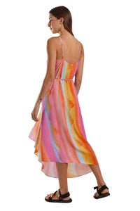 Vestido Mid Lenco Sunset